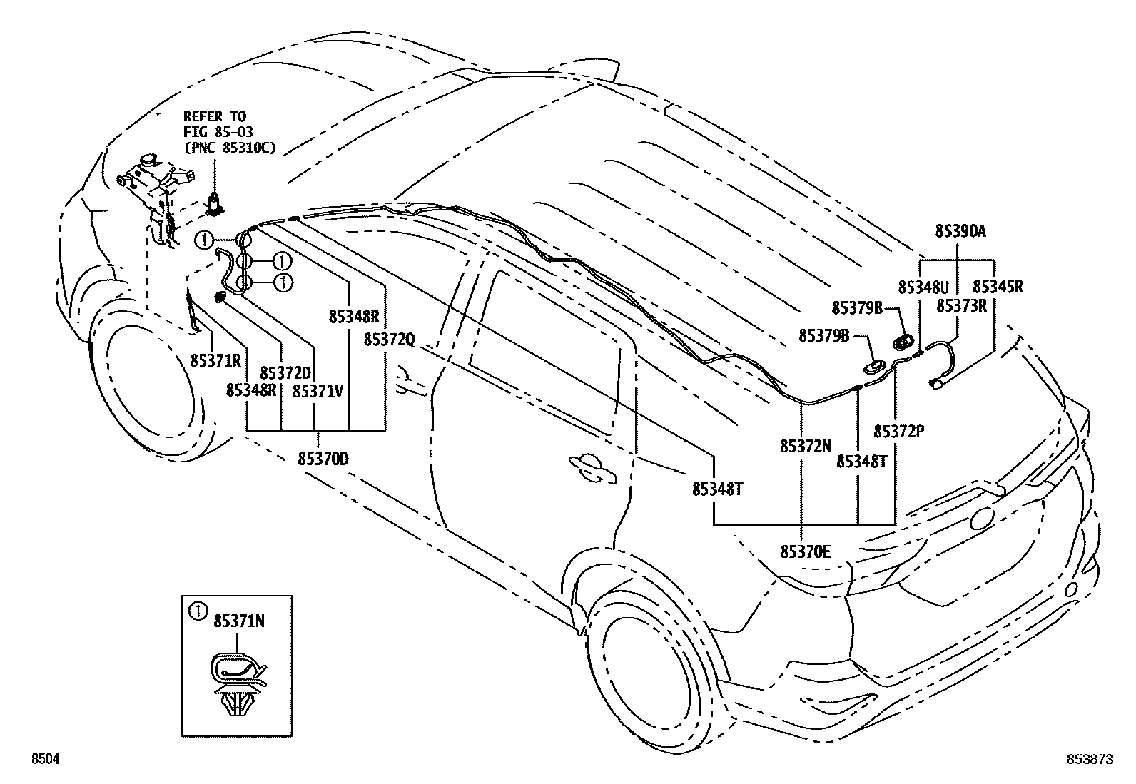8504 — REAR WASHER
