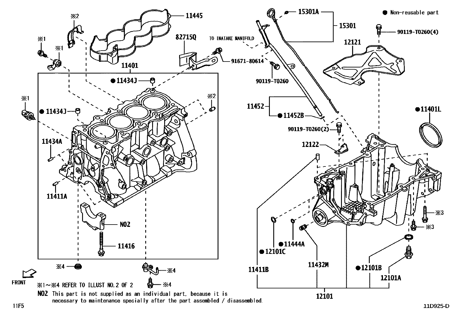 1105 — CYLINDER BLOCK