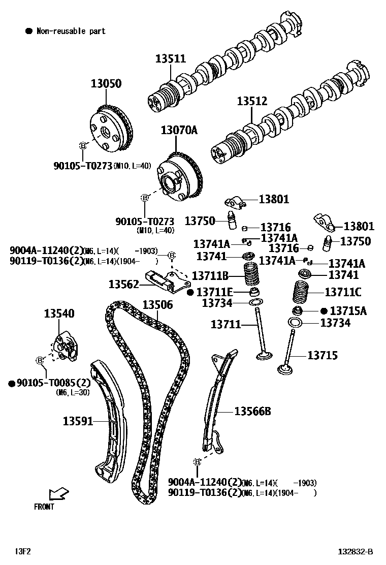 1302 — CAMSHAFT & VALVE