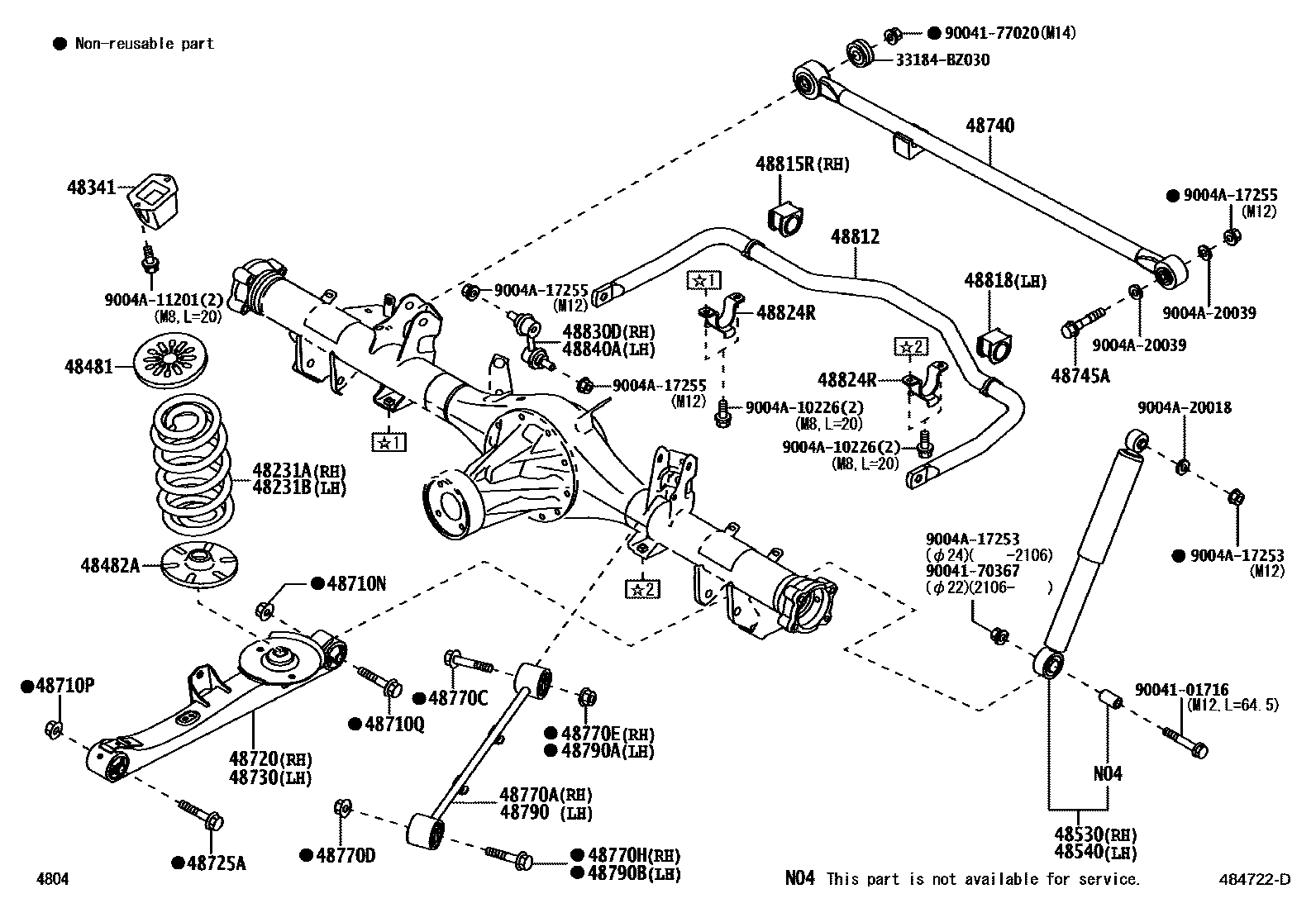 4804 — REAR SPRING & SHOCK ABSORBER