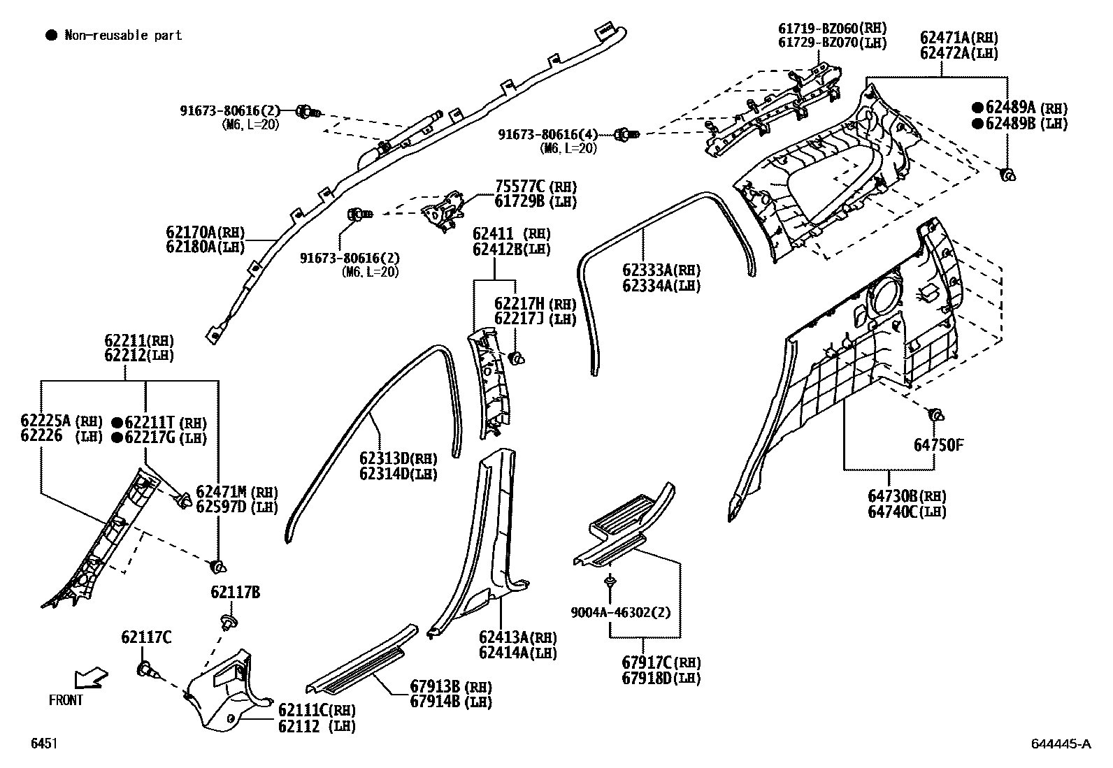6451 — INSIDE TRIM BOARD