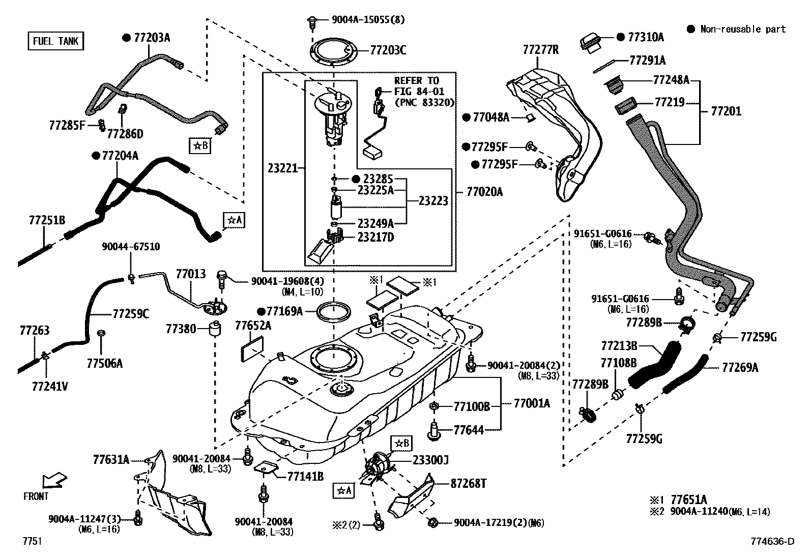 7751 — FUEL TANK & TUBE