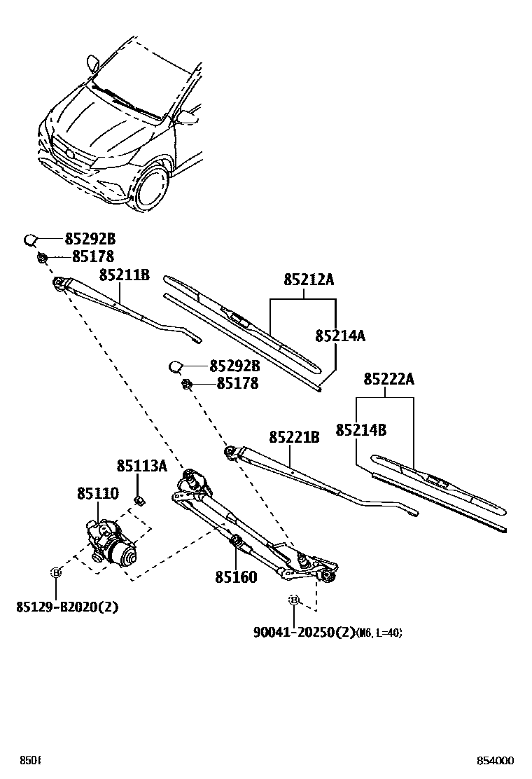 8501 — WINDSHIELD WIPER