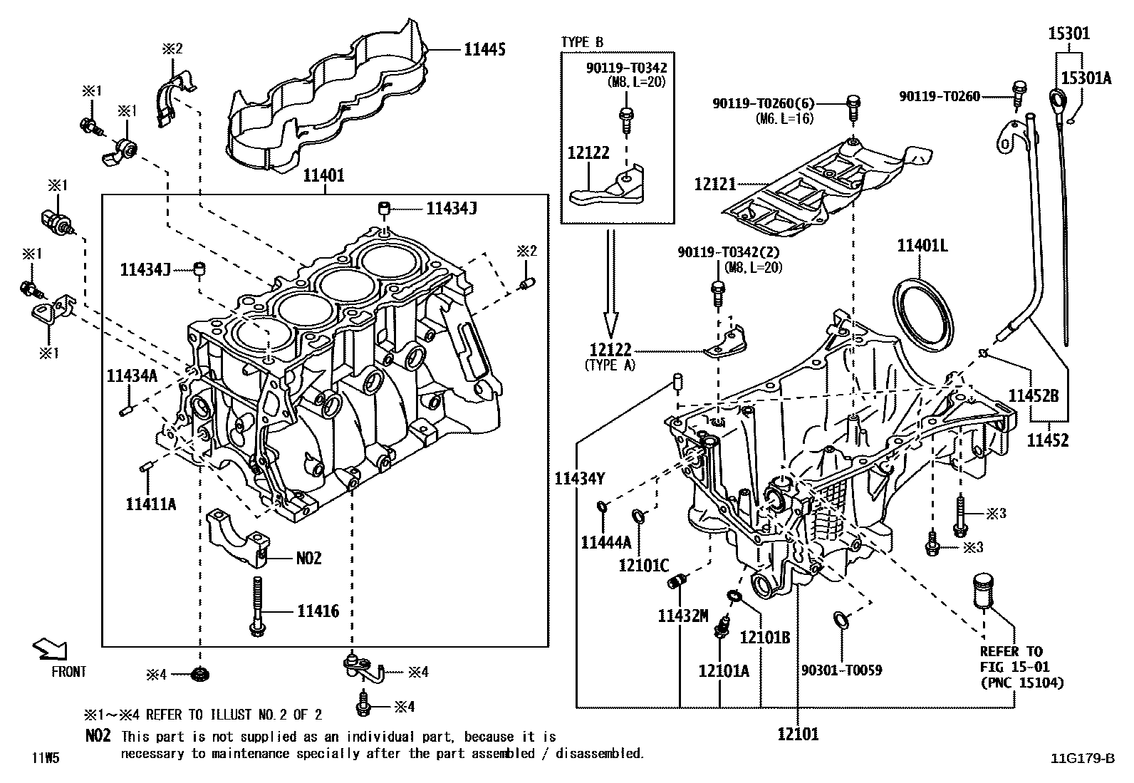 1105 — CYLINDER BLOCK