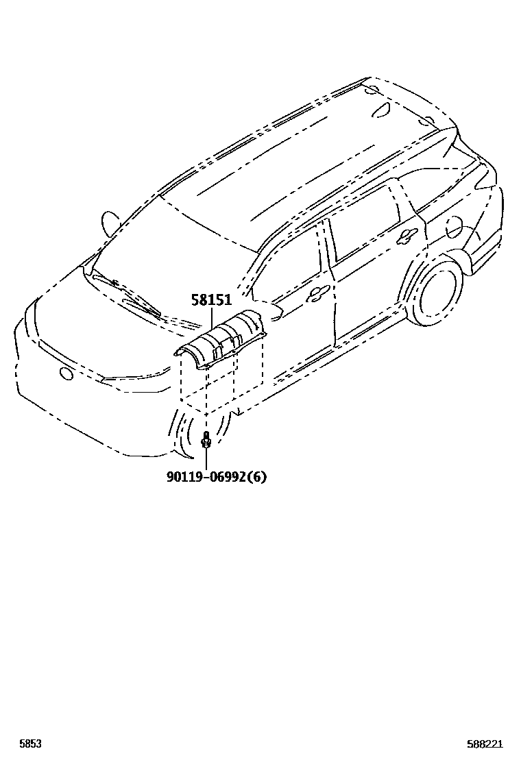 5853 — FLOOR INSULATOR