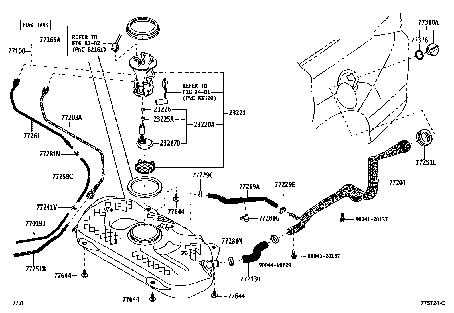 7751 — FUEL TANK & TUBE