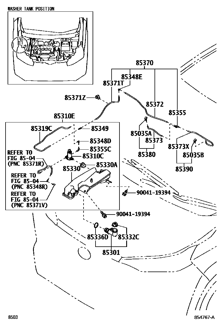 8503 — WINDSHIELD WASHER