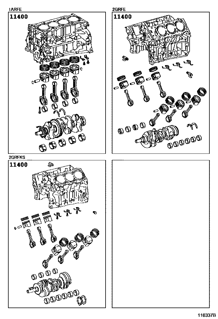 1102 — SHORT BLOCK ASSEMBLY