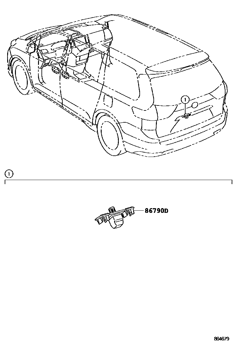 8606 — CAMERA & REAR MONITOR DISPLAY