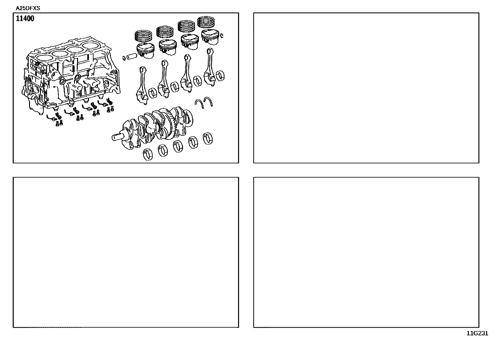 1102 — SHORT BLOCK ASSEMBLY