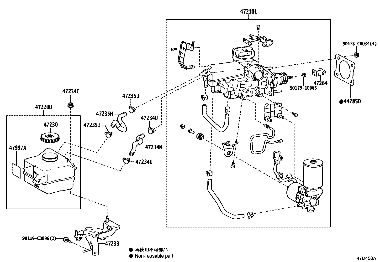 4702 — BRAKE MASTER CYLINDER