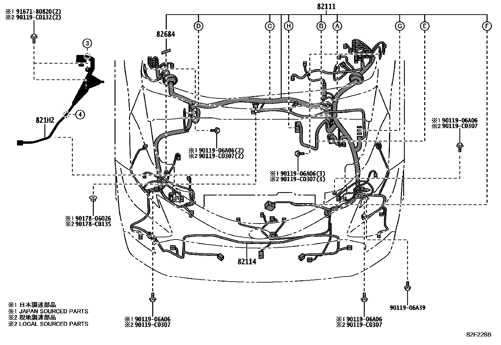 8202 — WIRING & CLAMP