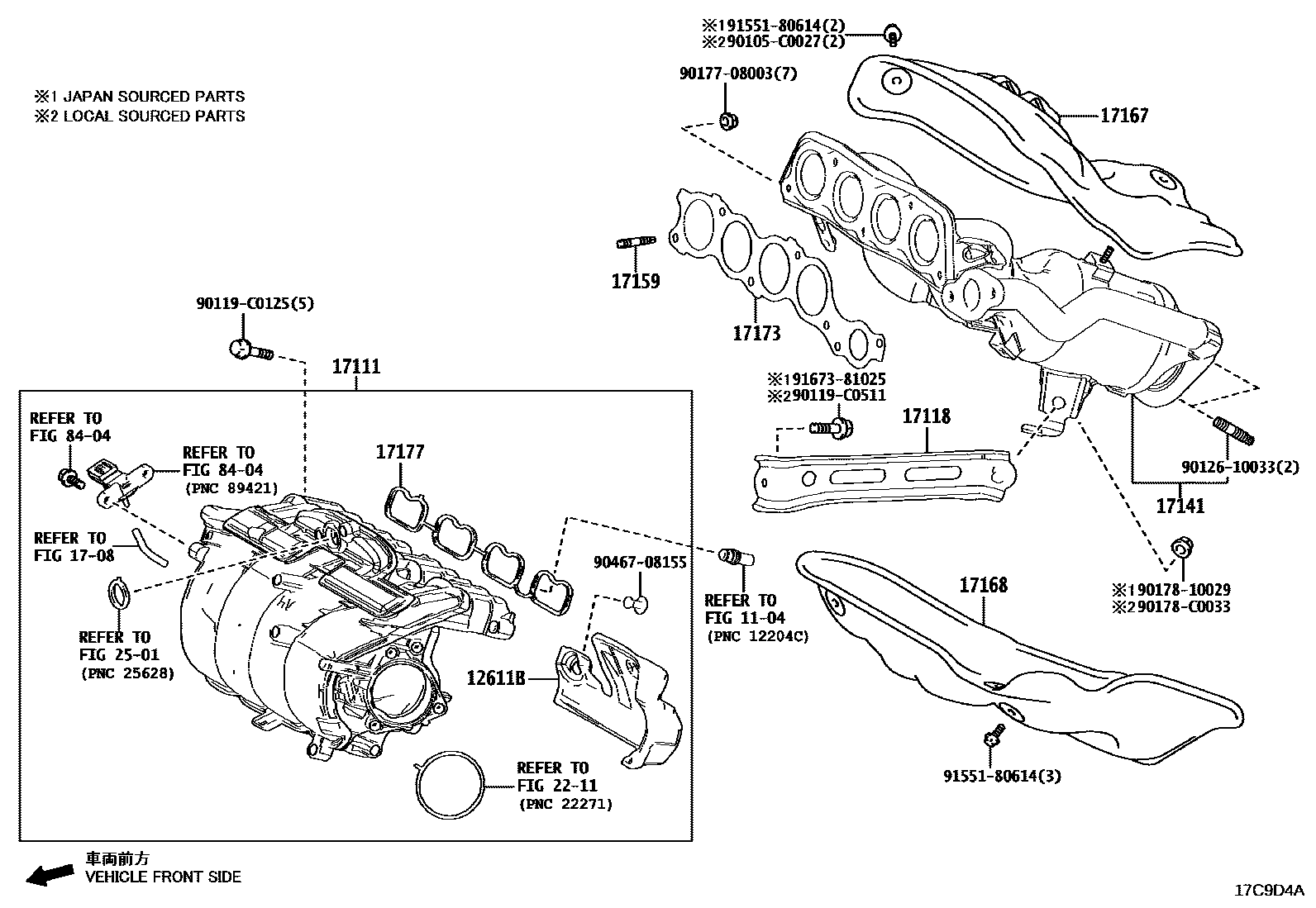 1701 — MANIFOLD