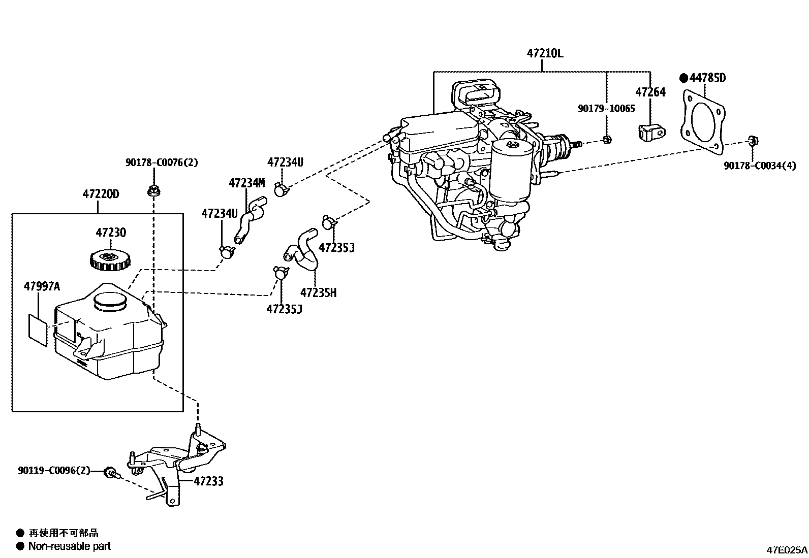 4702 — BRAKE MASTER CYLINDER