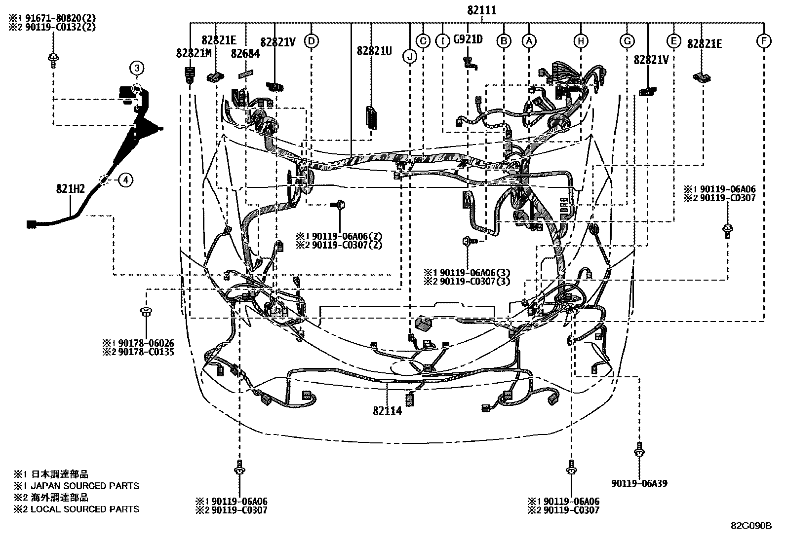 8202 — WIRING & CLAMP
