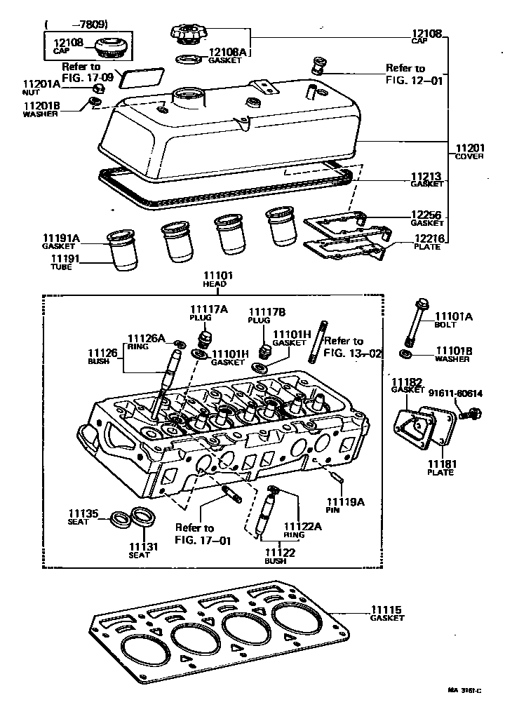 1104 — CYLINDER HEAD