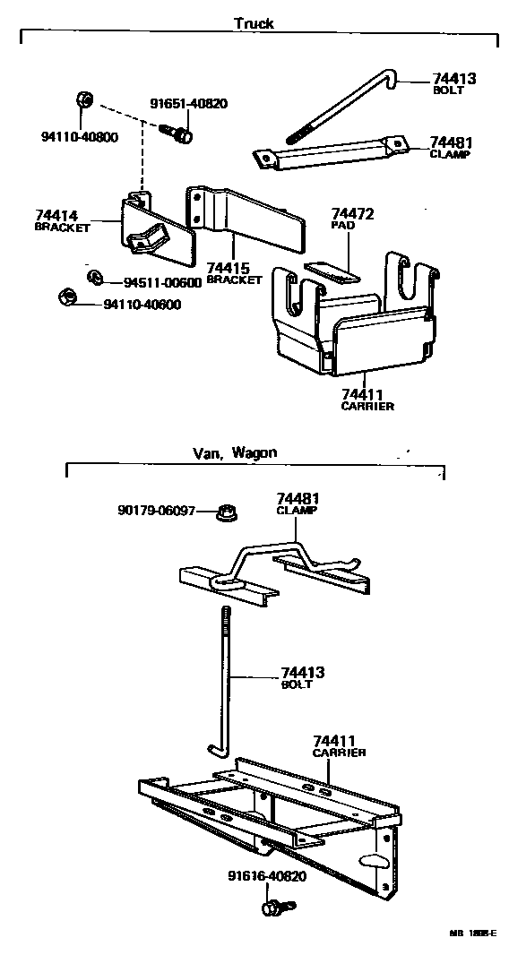 7454 — BATTERY CARRIER