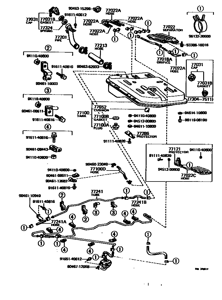 7751 — FUEL TANK & TUBE
