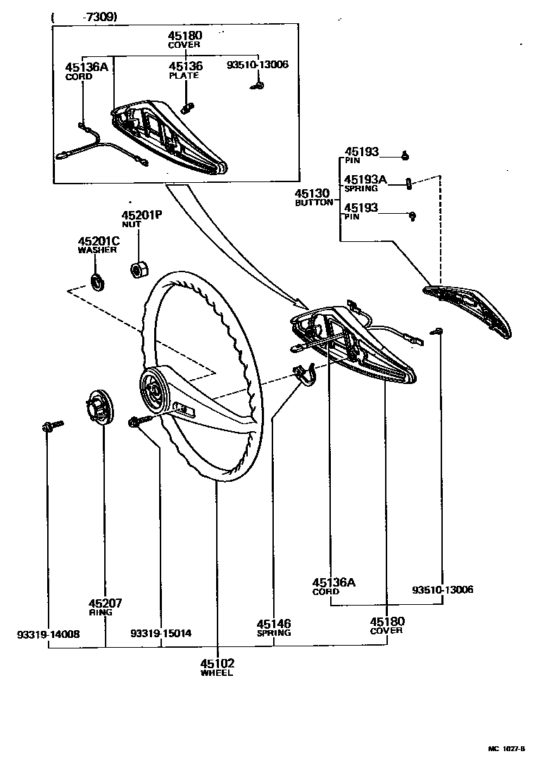 4504 — STEERING WHEEL