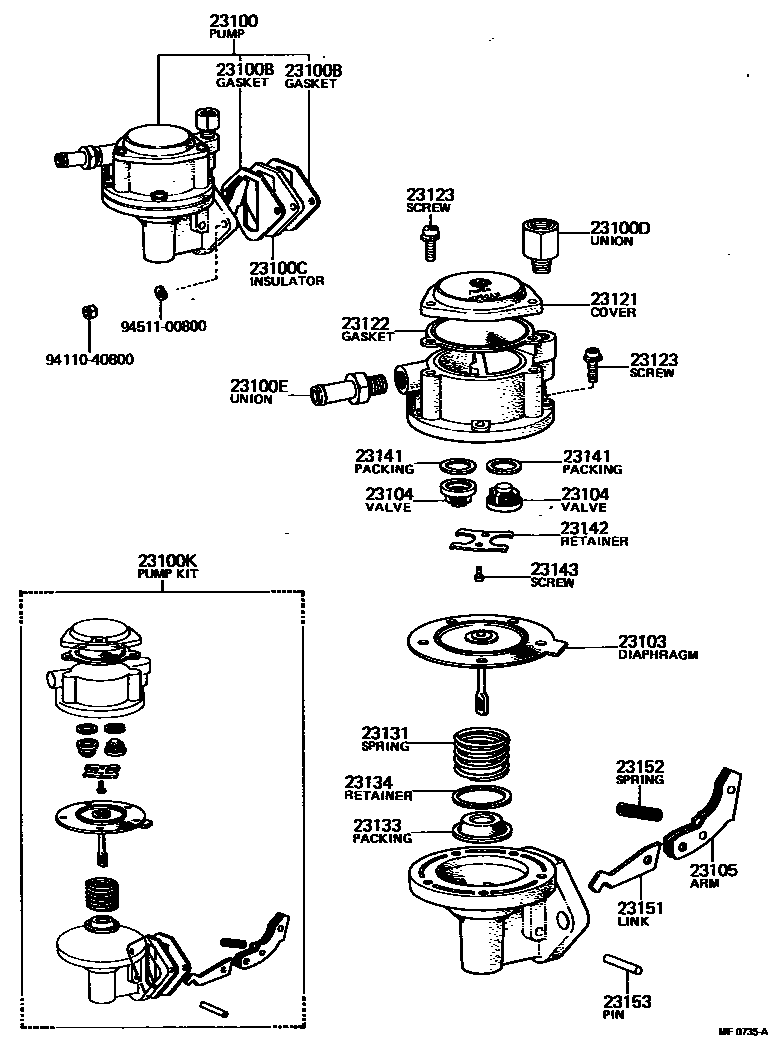 2301 — FUEL PUMP & PIPE