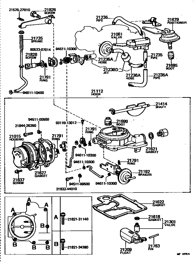 2103 — CARBURETOR