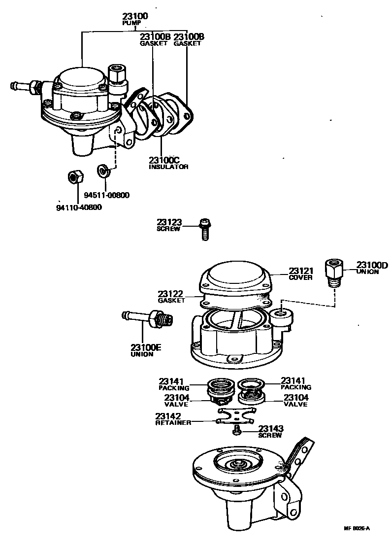 2301 — FUEL PUMP & PIPE