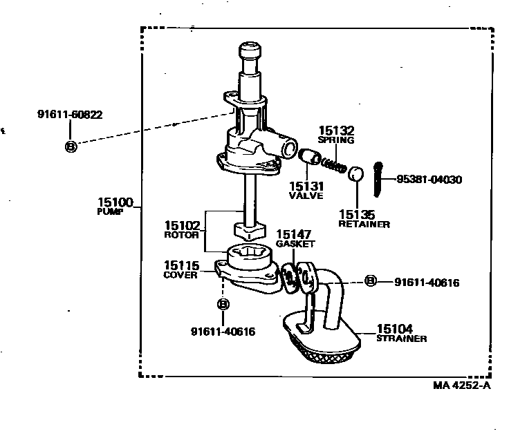 1501 — ENGINE OIL PUMP