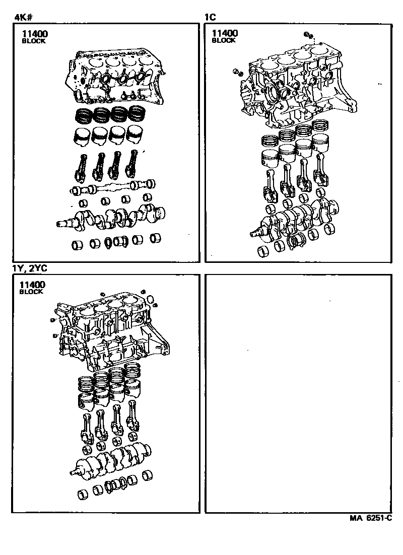 1102 — SHORT BLOCK ASSEMBLY