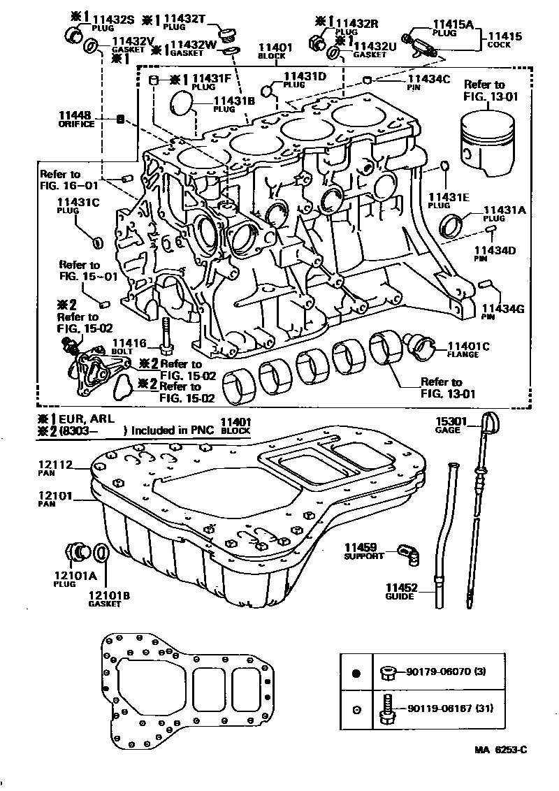 1105 — CYLINDER BLOCK