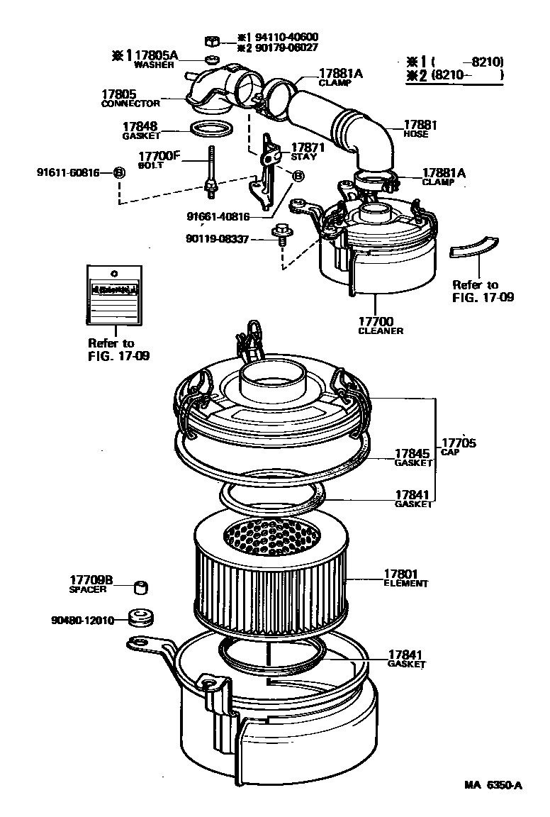 1703 — AIR CLEANER