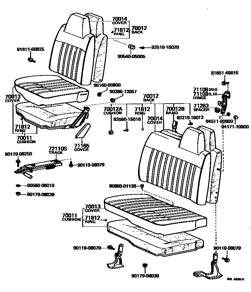 7151 — SEAT & SEAT TRACK