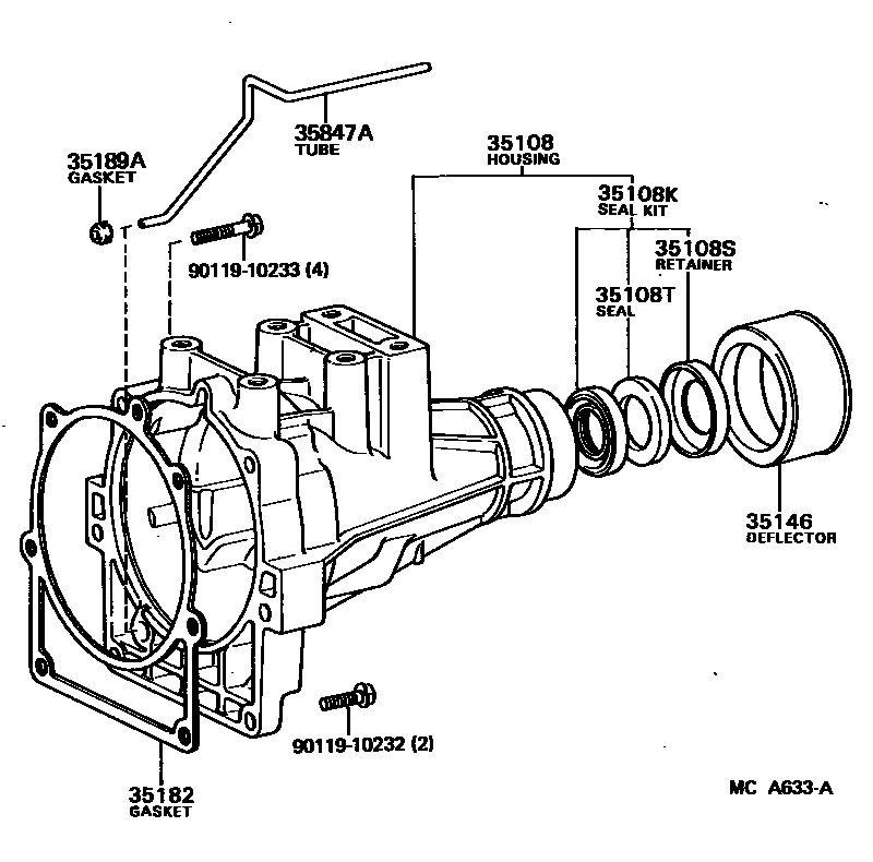 3504 — EXTENSION HOUSING (ATM)