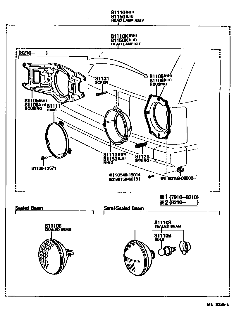 8101 — HEADLAMP