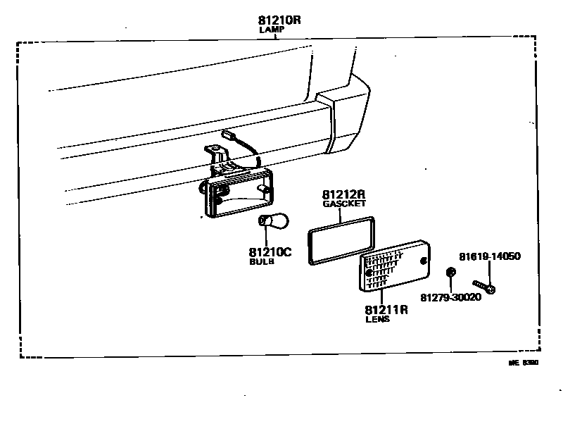 8116 — REAR FOG LAMP
