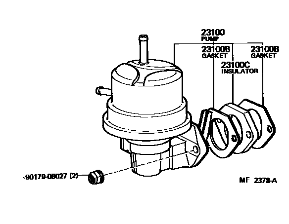 2301 — FUEL PUMP & PIPE