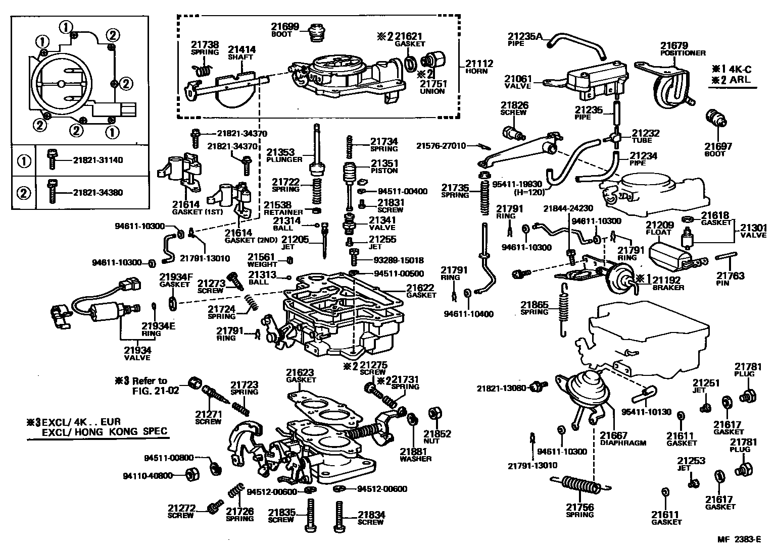 2103 — CARBURETOR