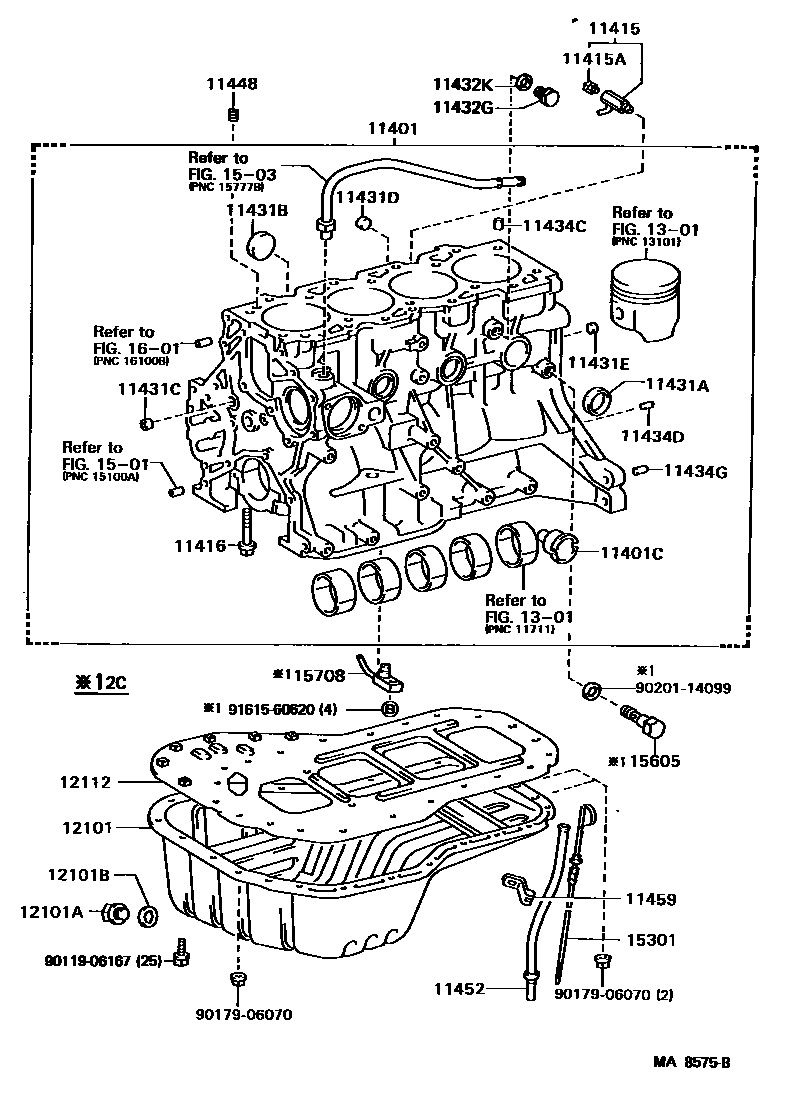 1105 — CYLINDER BLOCK
