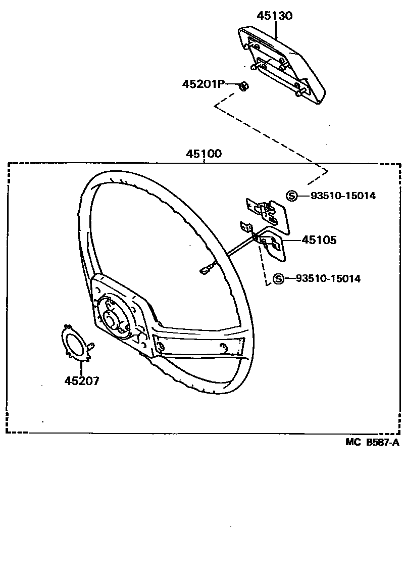 4504 — STEERING WHEEL