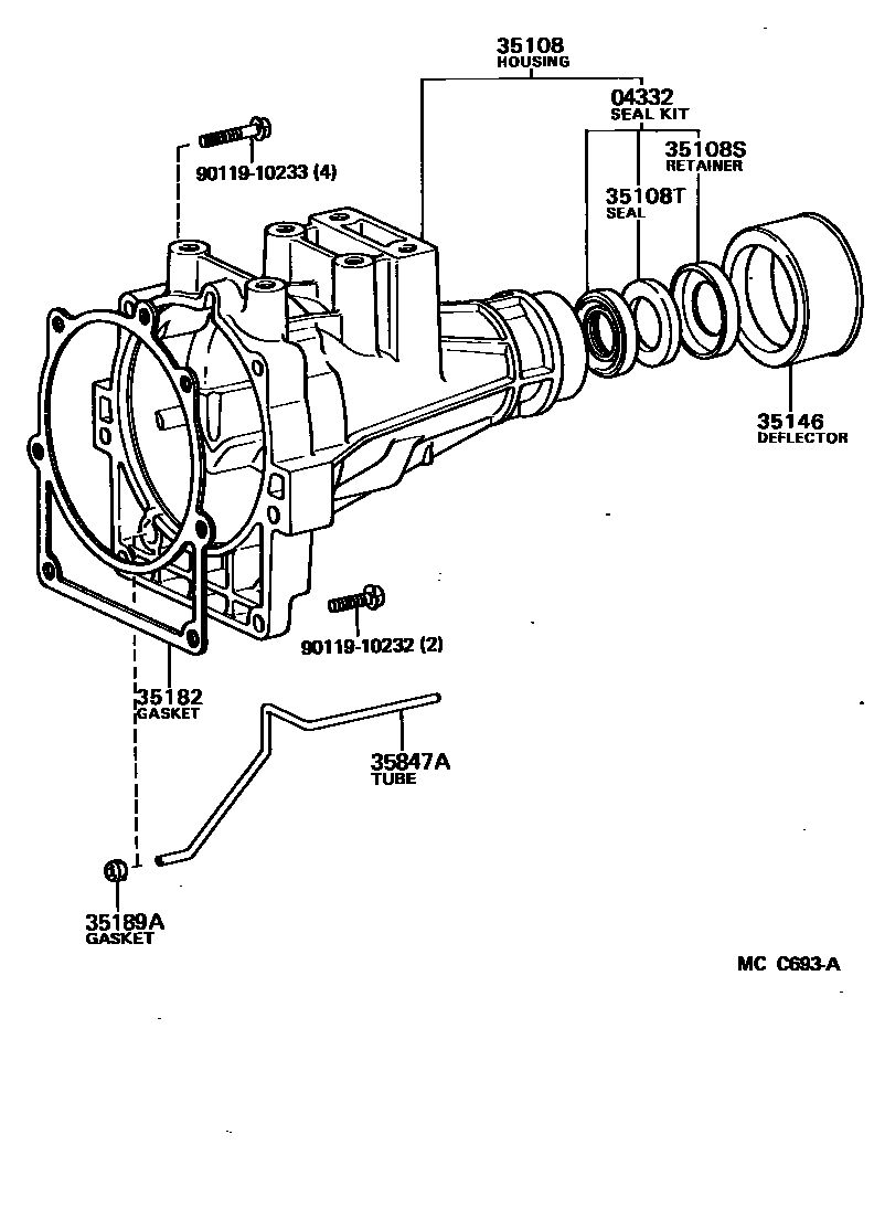 3504 — EXTENSION HOUSING (ATM)