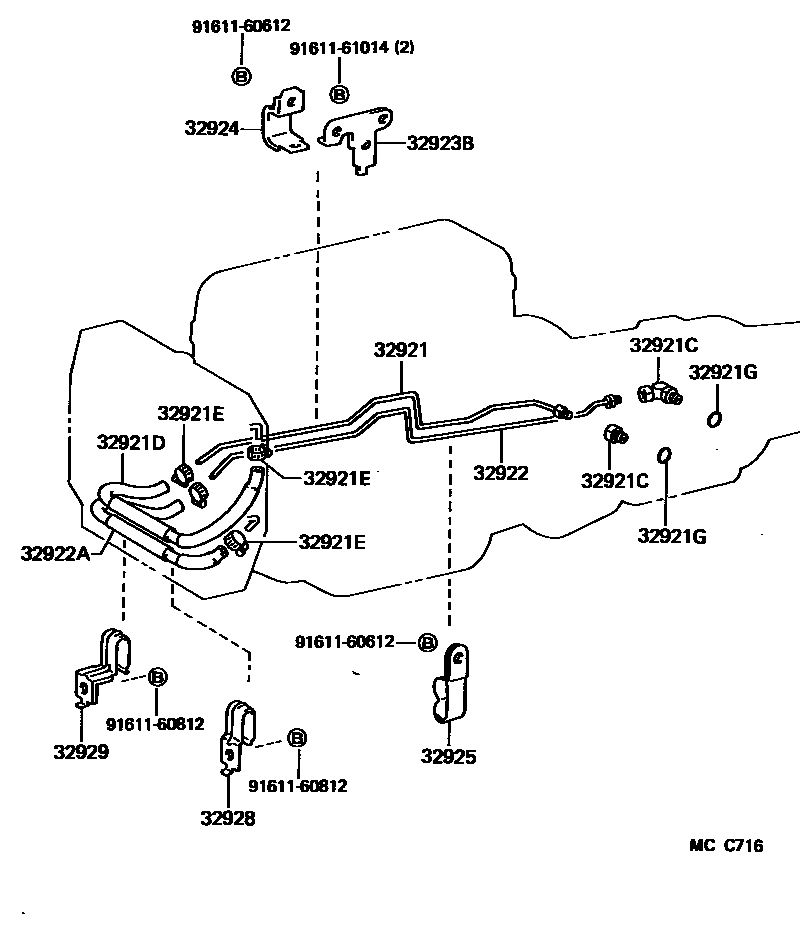 3514 — OIL COOLER & TUBE (ATM)