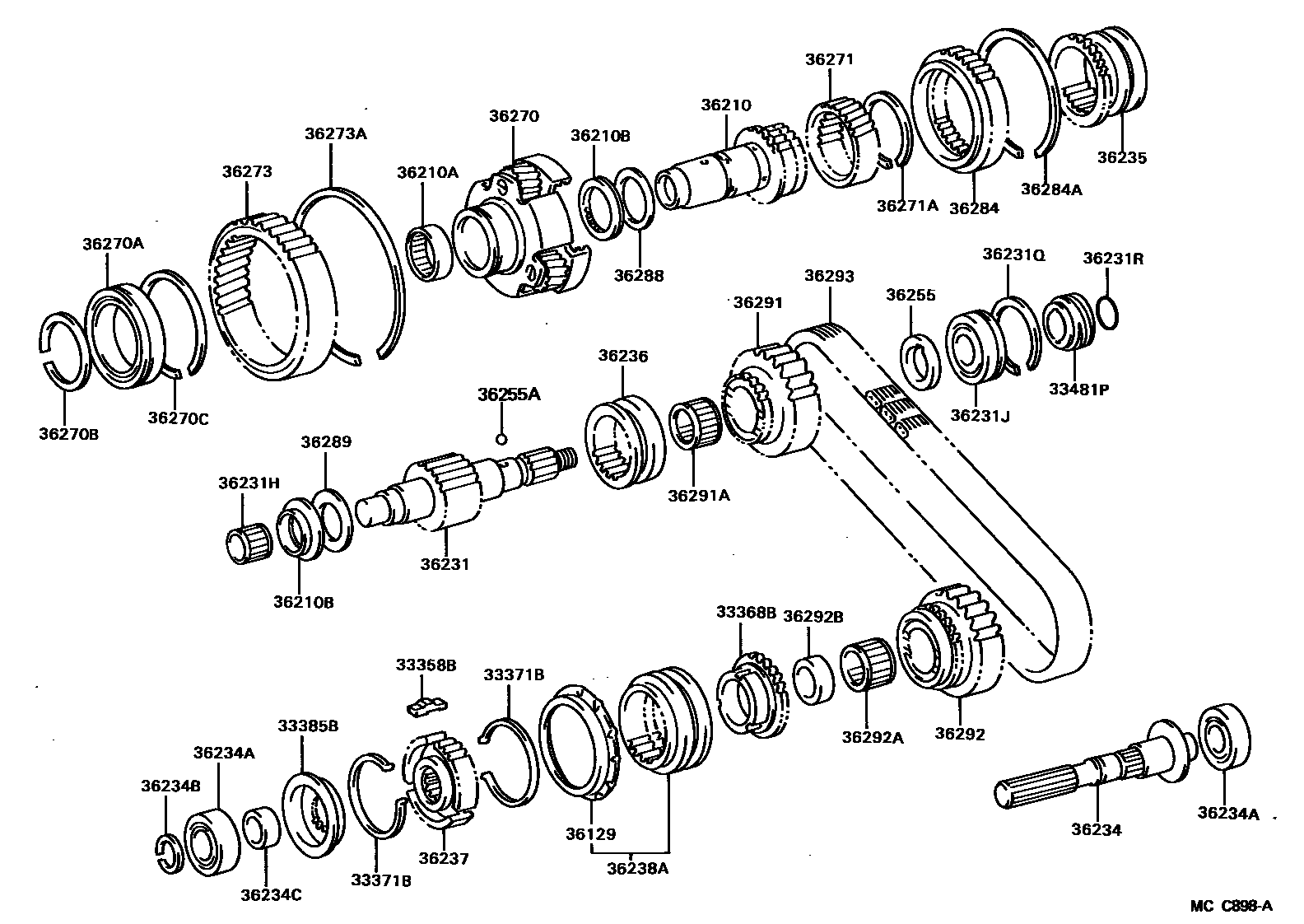 3610 — TRANSFER GEAR