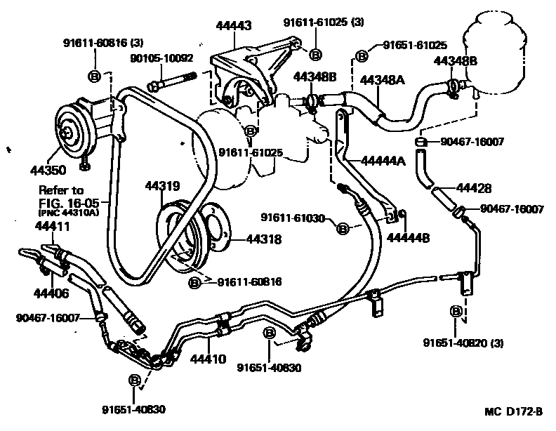4503 — POWER STEERING TUBE