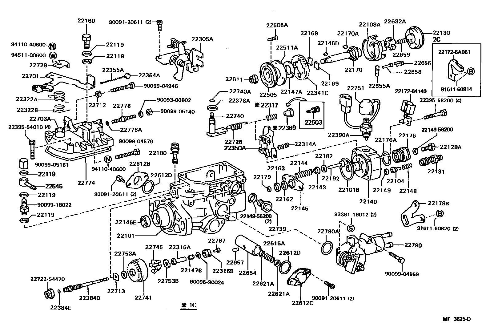 2203 — INJECTION PUMP BODY