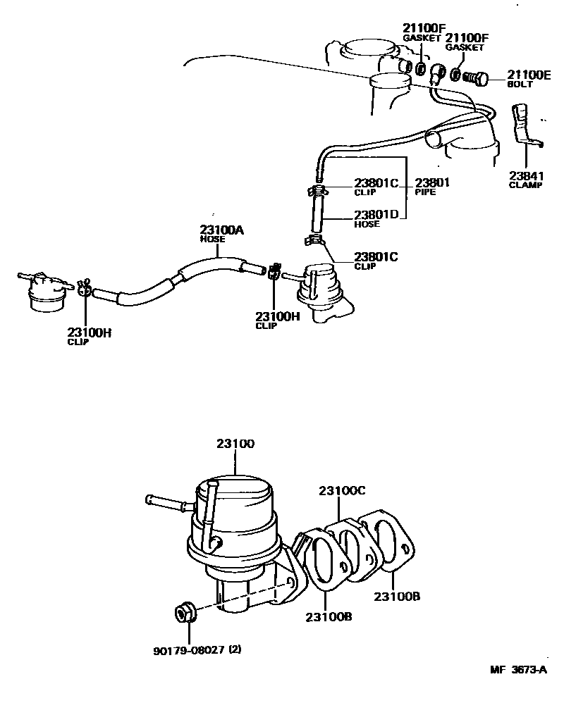 2301 — FUEL PUMP & PIPE