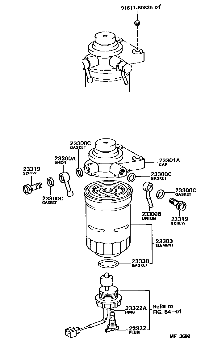 2302 — FUEL FILTER