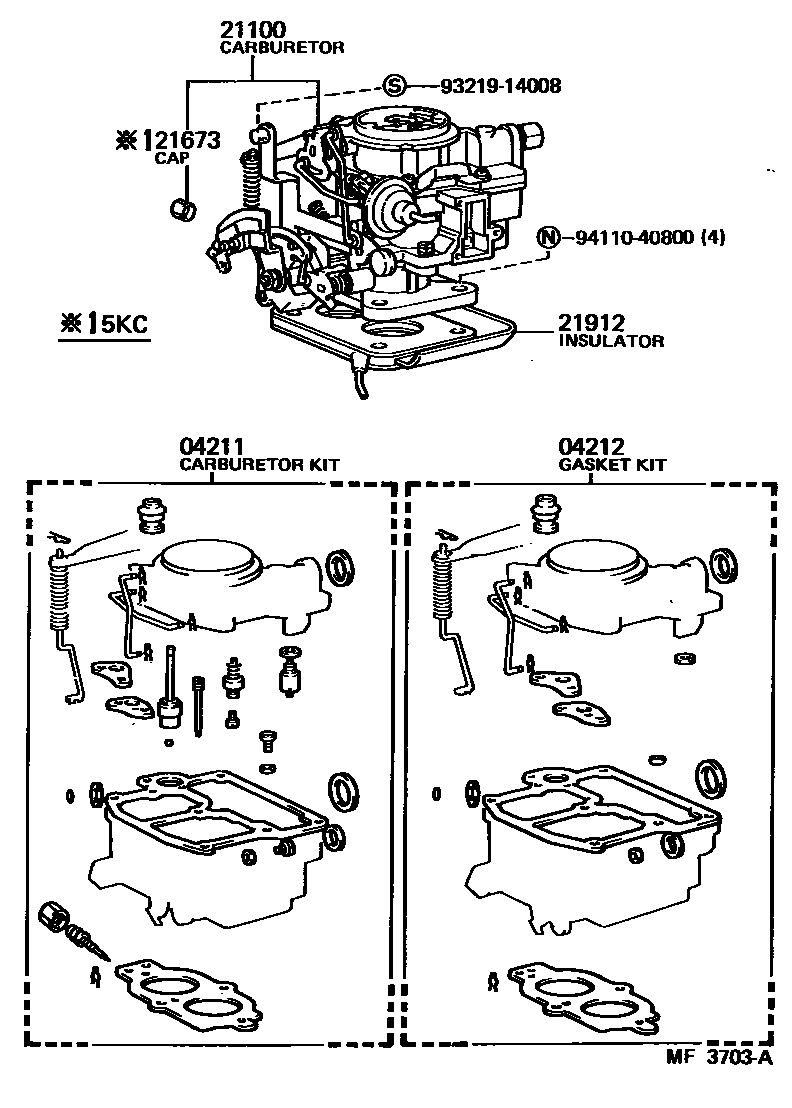 2102 — CARBURETOR ASSEMBLY