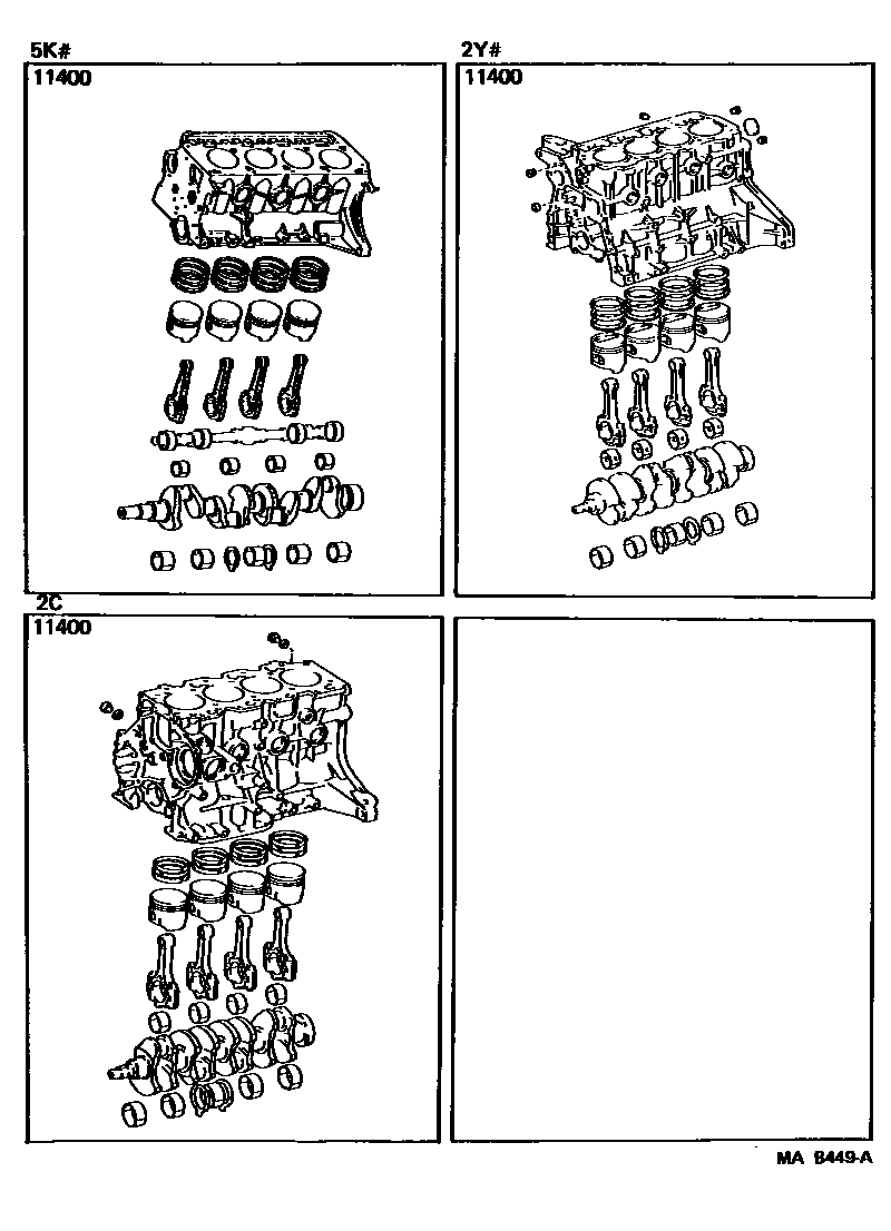 1102 — SHORT BLOCK ASSEMBLY