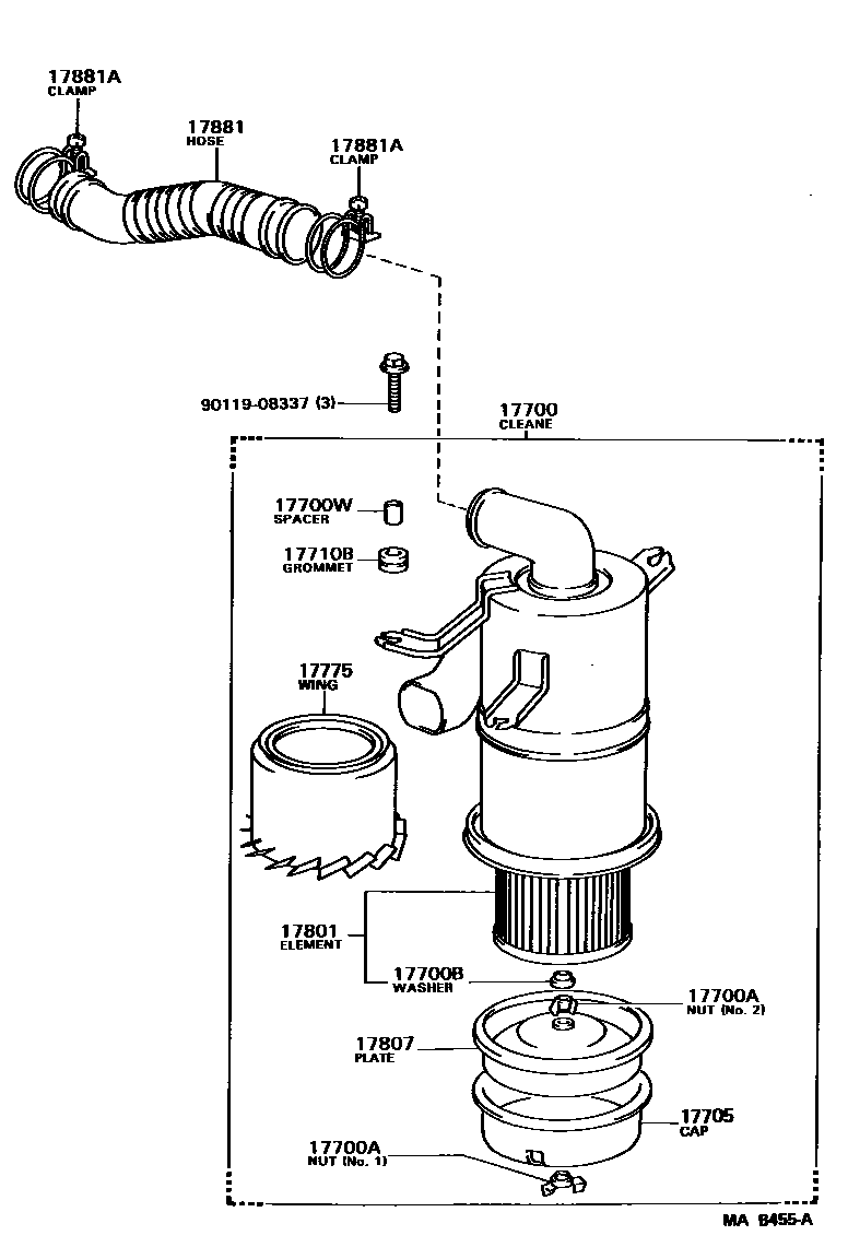1703 — AIR CLEANER