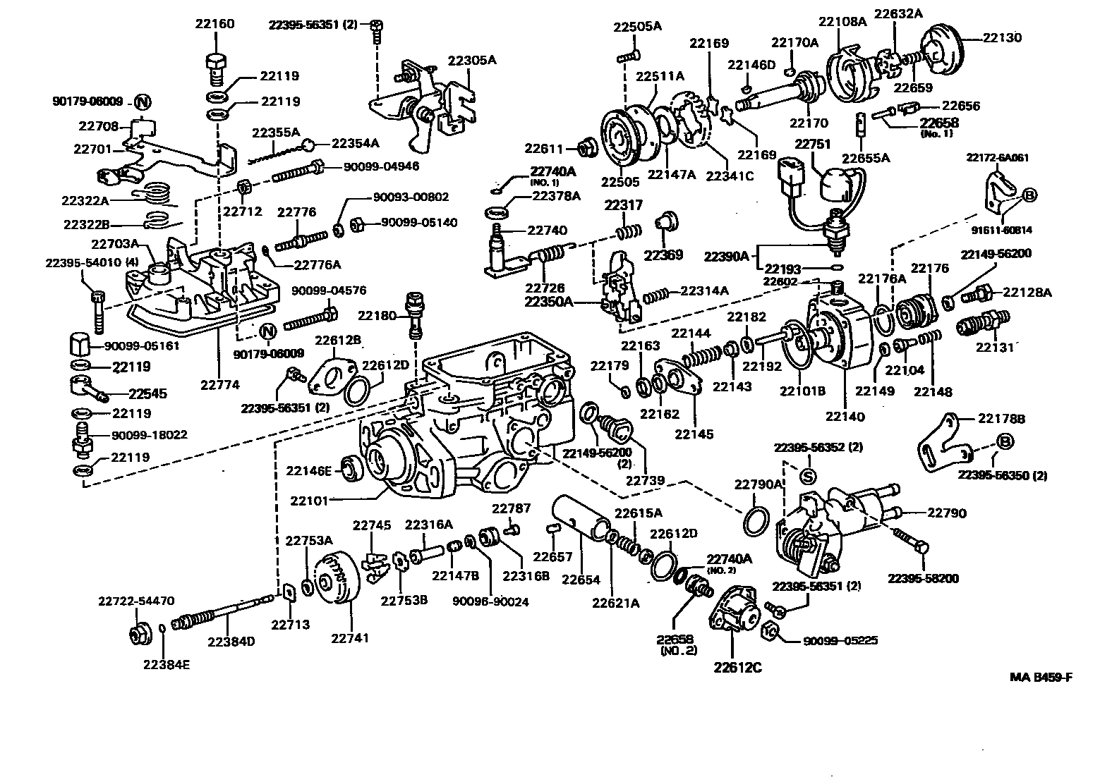 2203 — INJECTION PUMP BODY