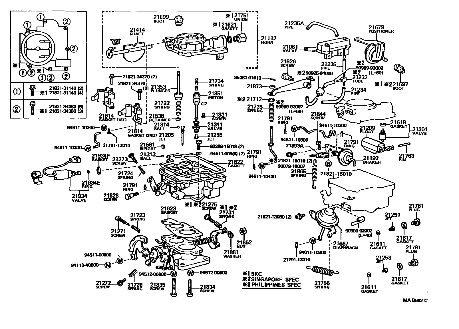 2103 — CARBURETOR